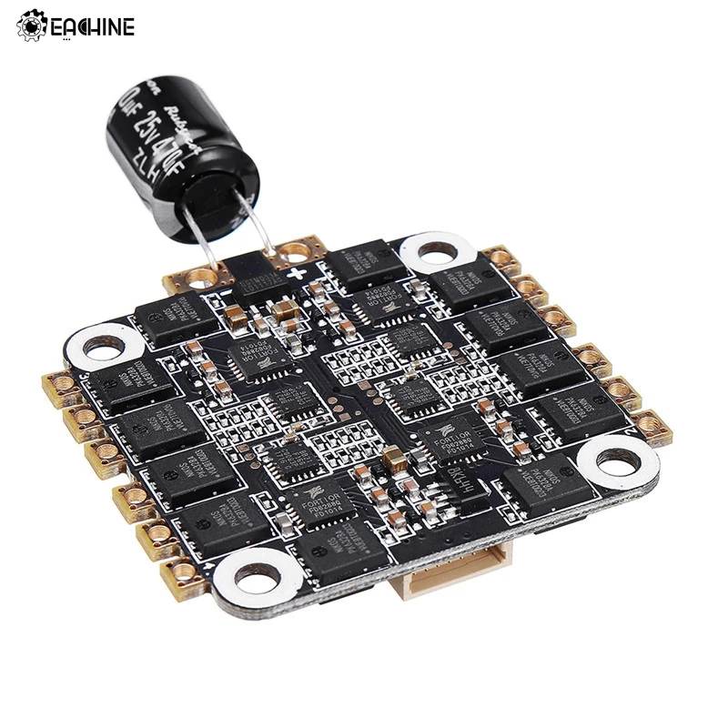 

Eachine 4 IN 1 30A BLHeli_S ESC 2-5S For Eachine Tyro99 210mm DIY Version RC Drone Racing Multicopter Spare Parts Accessories