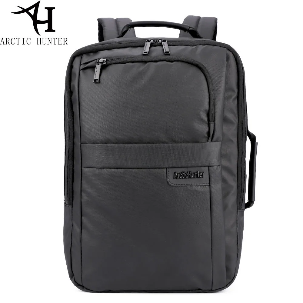 

ARCTIC HUNTER 17 inches High black Backpacks Men 15.6 inch Laptop Computer Backpacks Male Waterproof Man Business work Dayback