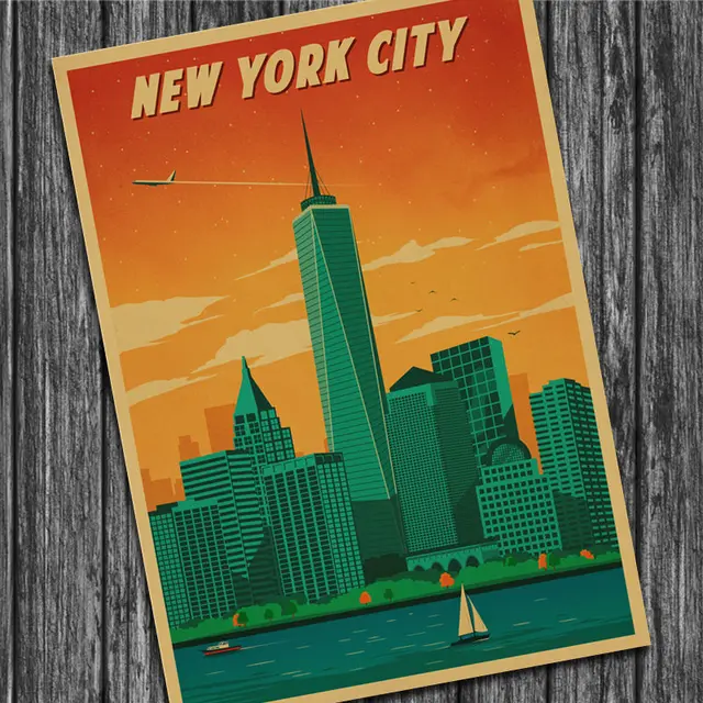 Canada Vancouver Vintage Retro Poster Kraft Paper Wall Sticker Art ... Canada Vancouver Vintage Retro Poster Kraft Paper Wall Sticker Art ...