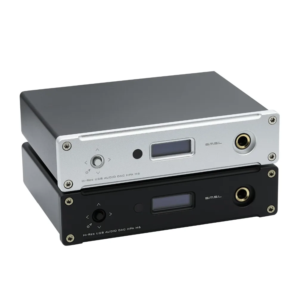 SMSL M6 32Bit/768KHz HiFi Multifunctional Mini DAC Decoder + Headphone ...