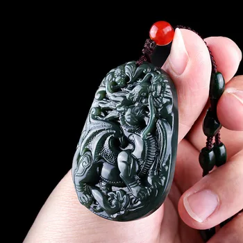 

Xinjiang and TianYu Shen beast satoring pendants Natural and Tianyu jade pendants , Kirin pendants