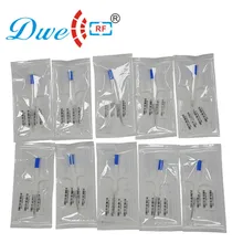 100 шт/лот ganaderia identificacion iso fdx-B Тип микрочип 11784/11785 rfid чип отслеживания имплантата микрочип для животных