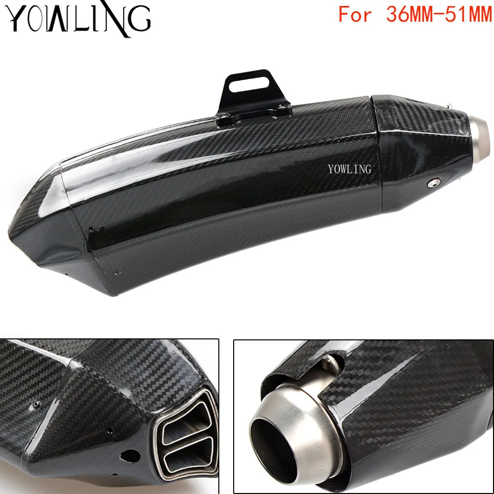 Bargain Real Carbon Fiber Motorcycle Exhaust Universal Muffler
Motorbike 51mm Exhaust For CBR1000 CBR YZF FZ1 FZ6 FZ8 ER6N ER10N
TMAX530 Very Good