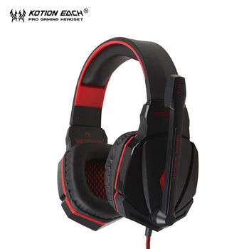 KOTION EACH G4000 Best PC Gamer Headset Gaming Headphone With Microphone headphones for computer pc headphone