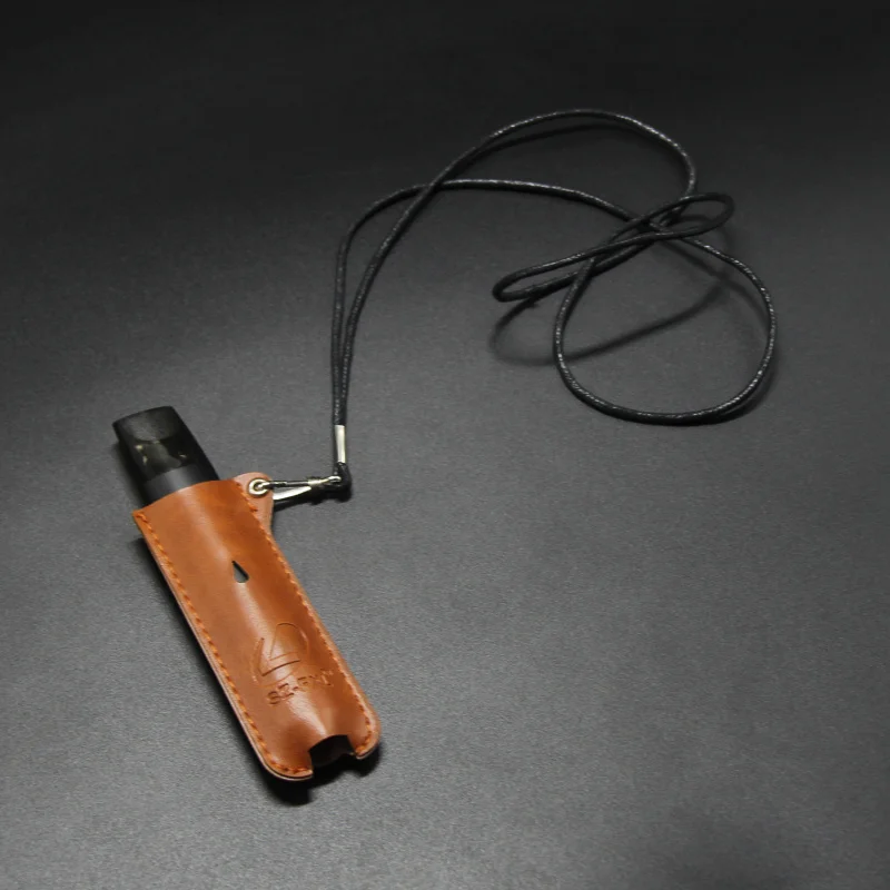 1 шт. кожаный шнурок на шею сумка для переноски Карманный Чехол RELX MYLE SMPO MT Small Pod Vape