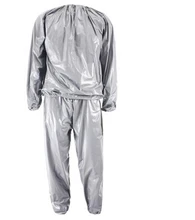 IMC Hot Heavy Duty Fitness Weight Loss Sweat Sauna Suit Exercise slimming Workout clothes Anti-Rip