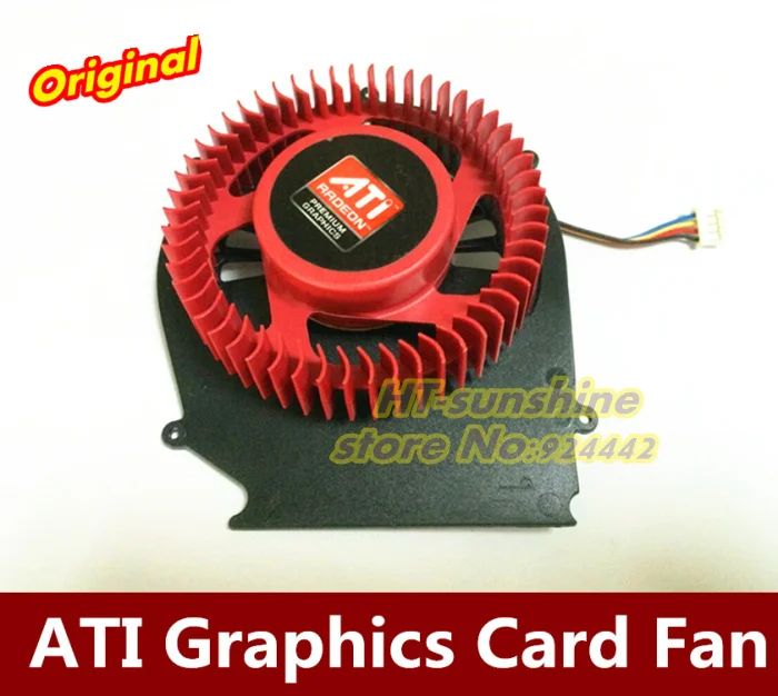 

High Quality 5PCS ATI Firstd FD9238M12D DC 12V 0.7A 59*41*43*61*76mm graphics card fan
