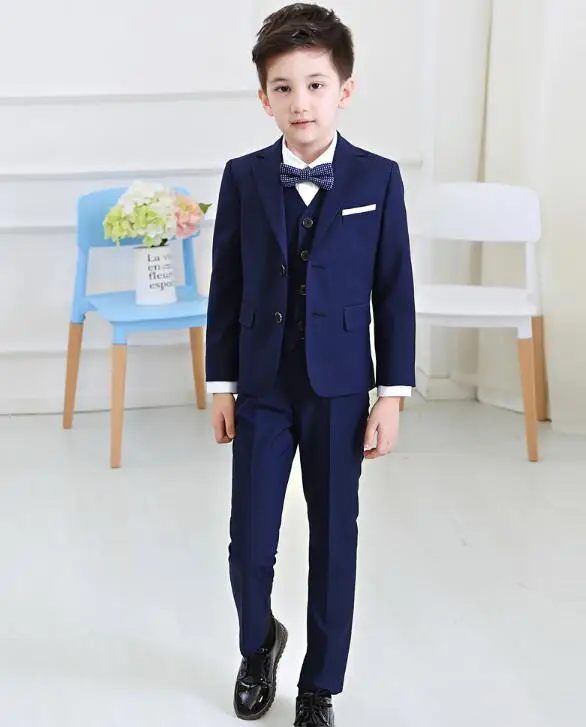 Niños blazers niños trajes para bodas trajes de graduación