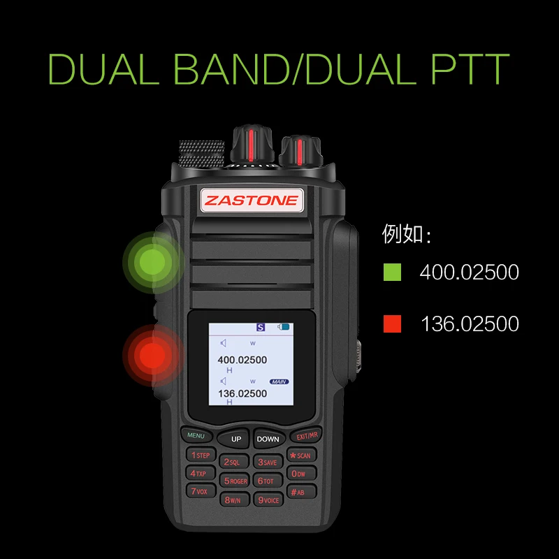 Новейшая A19 Военная рация 136-174& 400-480Mhz 999 CH 10W высокая мощность двойной PTT портативный fm-приемопередатчик рация Walkie telsiz