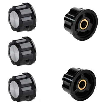 

5PCS 6mm Adjustable Knurled Shaft Potentiometer Volume Control Rotary Knob G08 Whosale&DropShip