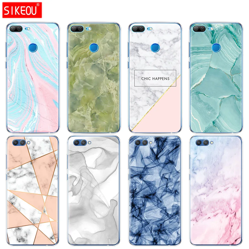 

Silicone Cover phone Case for Huawei Honor 10 V10 3c 4C 5c 5x 4A 6A 6C pro 6X 7X 6 7 8 9 LITE Chic marble