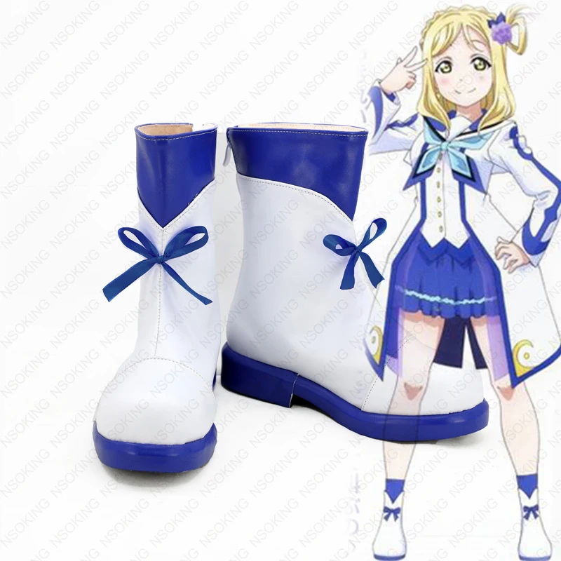 Ботинки LoveLive Sunshine aqours Мари охара обувь для костюмированной вечеринки в стиле