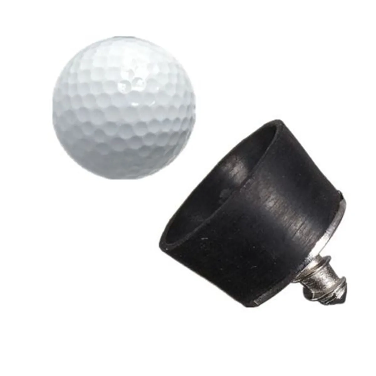 

Hot Sale mini Rubber Golf Ball Pick Up Putter Grip Retriever Tool Suction Cup Pickup Screw golf training aids