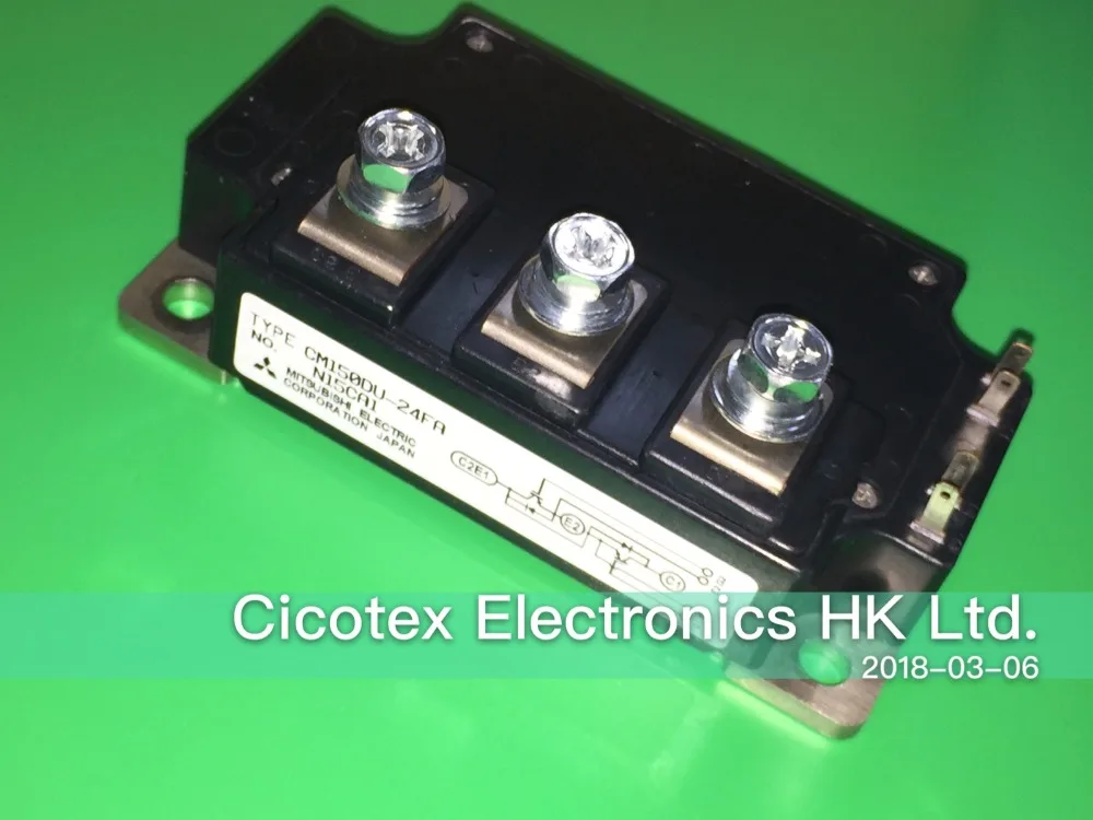 

CM150DU-24FA Module TRENCH GATE DESIGN DUAL IGBT MOD 150A 1200V CM150DU24FA
