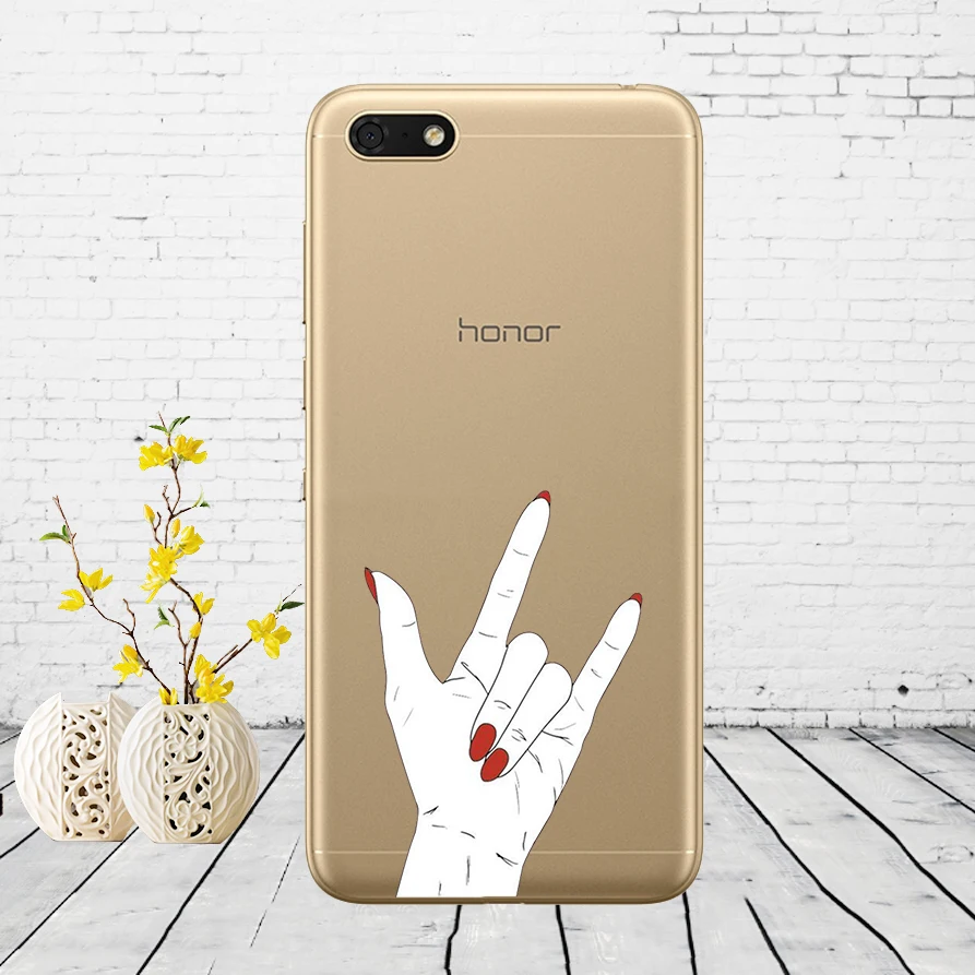 07 силиконовый чехол для huawei Honor 7A, 5,45 дюймов, мягкий чехол для телефона huawei Honor 7A 7 A, DUA-L22, русская задняя крышка, чехол-бампер - Цвет: 31