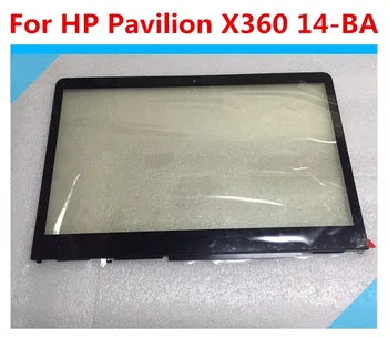 

14.0"touch screen digitizer glass panel for HP Pavilion X360 14-BA with frame
