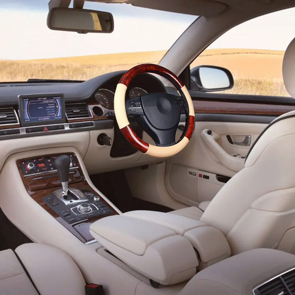 cover on the steering wheel(5)