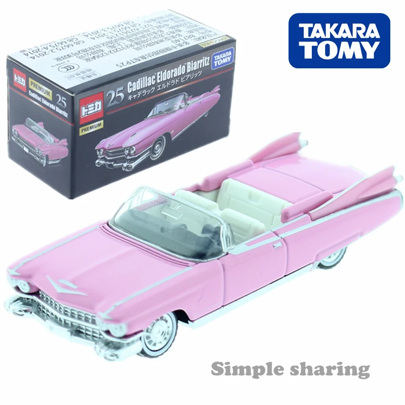 TOMICA Премиум № 25 CADILLAC ELDORADO BIARRITZ Японии Такара Tomy литая металлическая Модель Коллекция игрушек транспортных средств автомобиль новый