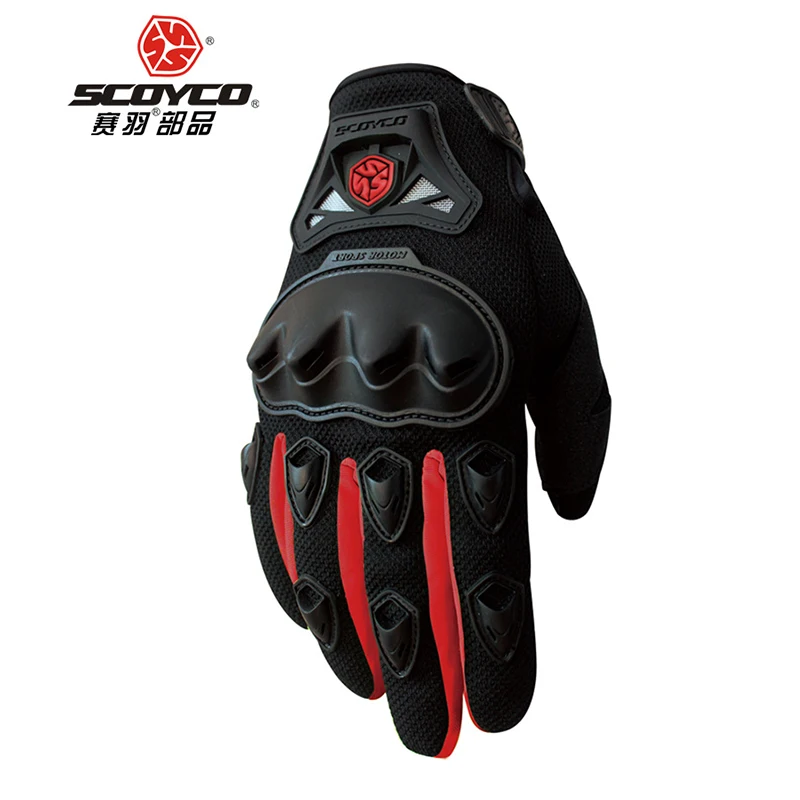 

Authentic scoyco racing gloves motorcycle racing off-road gloves all fingers gloves riding shell gloves MC29