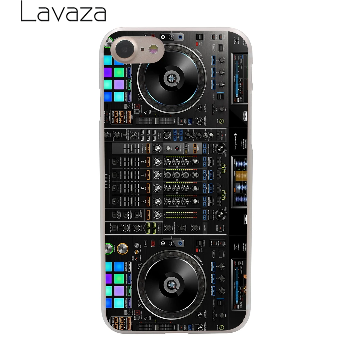 Жесткий чехол для телефона Lavaza ddj iPhone XR X XS 11 Pro Max 10 7 8 6 6S 5 4 SE с изображением музыки
