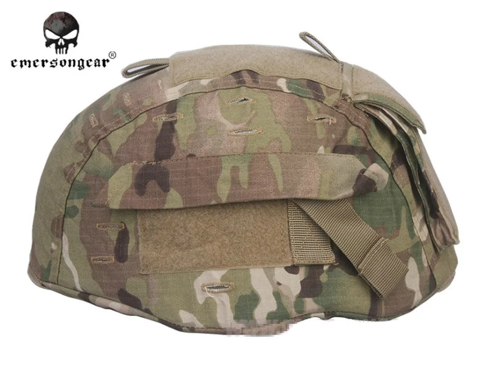 

Emersongear Helmet Cover For MICH 2002 Hunting Airsoft Tactical Helmet Cover Multicam AOR