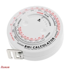 BMI Индекс Массы Тела выдвижная лента 150 см измерительный калькулятор диета потеря веса
