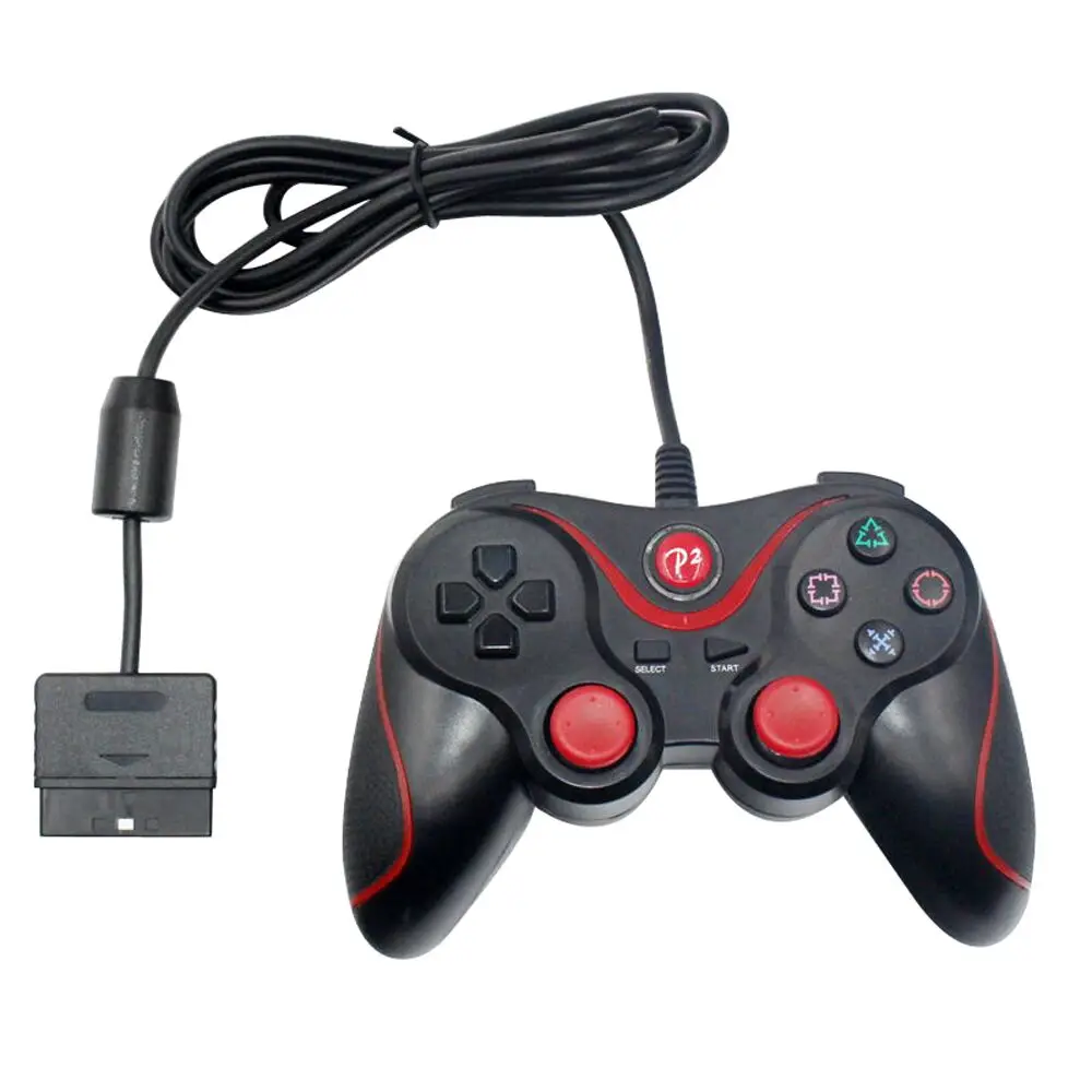 

5pcs Wired Game Vibration controller Gamepad for Sony for PS2 handle