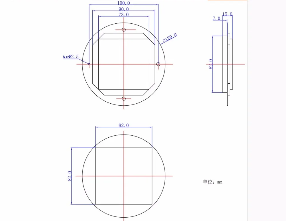 High-precision GNSS RTK measurements Built-in antenna dimensions