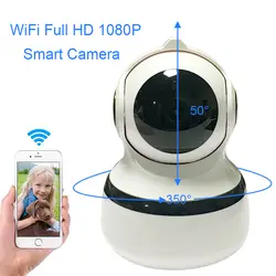 Ip-сеть Беспроводная 2,4 P 2MP домашняя камера безопасности 1080 г Smart WIFi внутренняя камера видеонаблюдения двухсторонняя аудио Коробка камера s