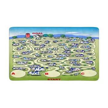 

Ranch Maze Doormat Anti-Slip Entrance Mat Floor Rug Indoor Front Door Mats Home Decor
