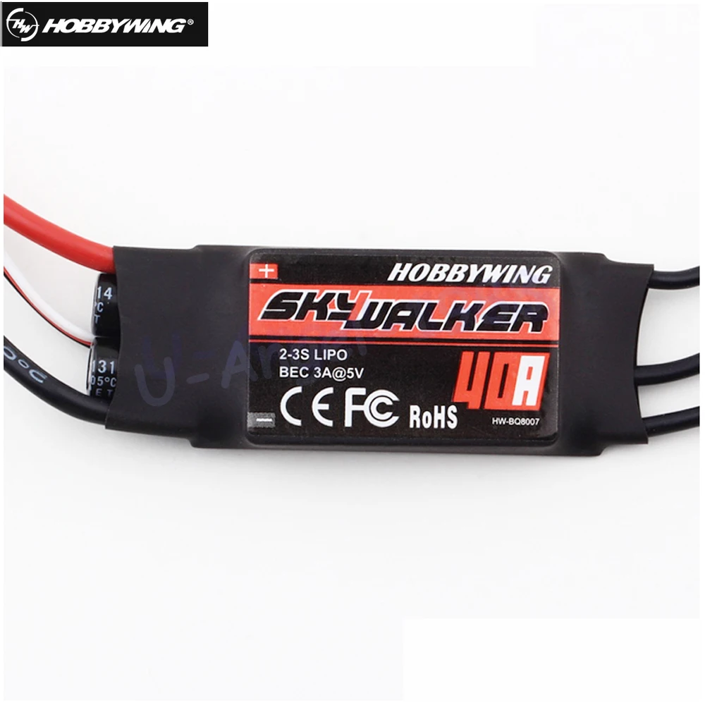 

Hobbywing Skywalker 20A 40A ESC Speed Controler With UBEC For RC Airplanes Helicopter Quadcopter BLM