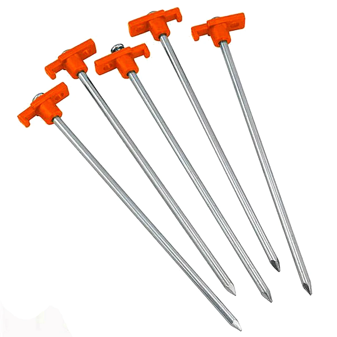 50 Heavy Duty Metal Tent Pegs/Stakes Aluminium Hard Ground Pegs