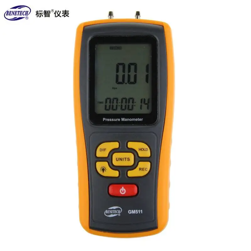 GM510 GM511 GM520 Handheld Digital Pressure Gauge Tester Meter