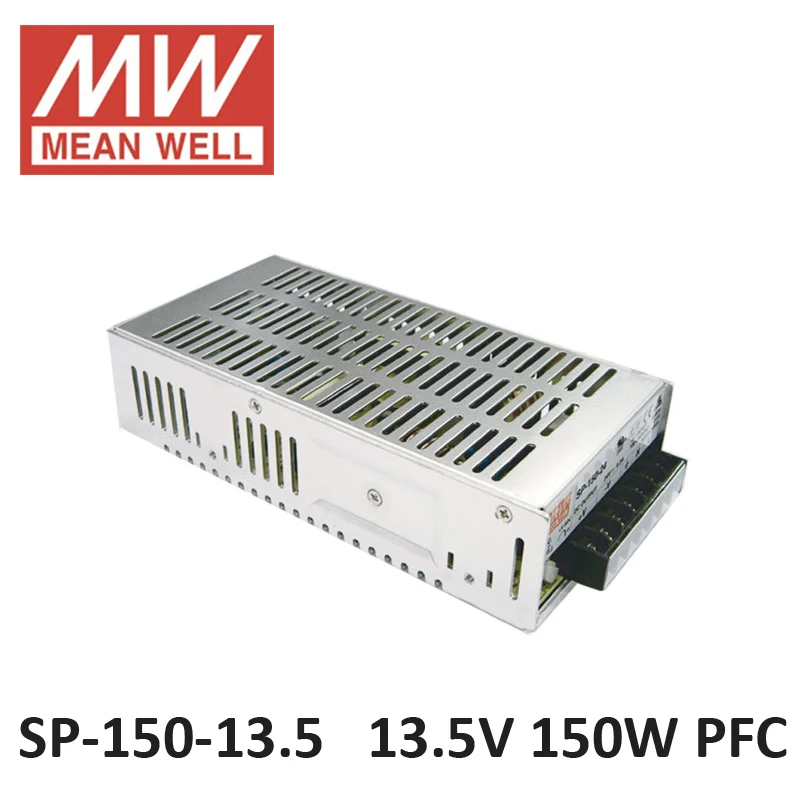 лабораторный блок питания MEAN WELL SP 150 13.5 В 11.2A Вт PFC функция 85 264VAC вход