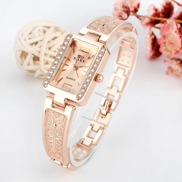 top brand luxury bracelet watch women watches rose gold women's watches diamond top brand luxury bracelet watch women watches rose gold women's watches diamond