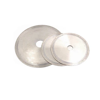 

CNBTR 1PCS 200*25*1.0mm Diamond Circular Saw Blade Cutting Disc Tools for Cutting Jade Emerald Gemstone Crystal Agate Slice