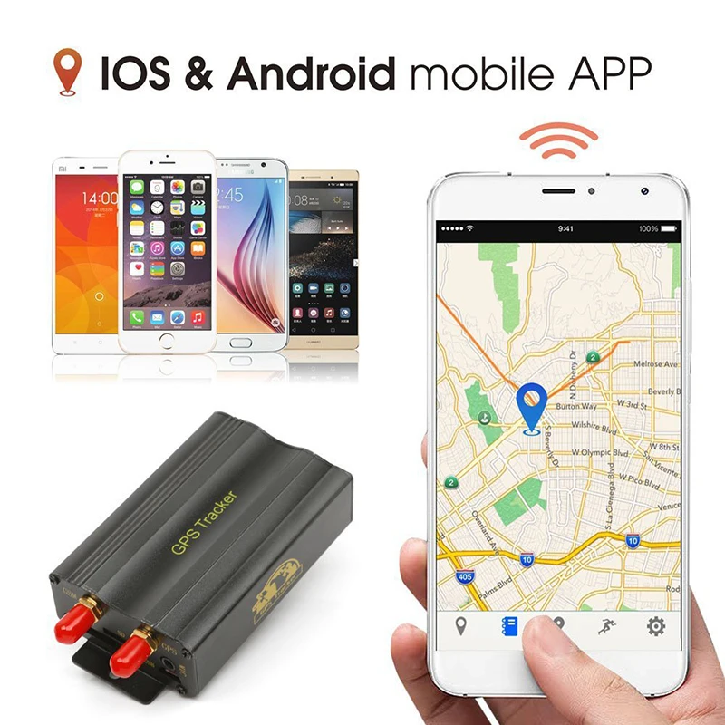 

Free Web APP Tracking Remote Control Cut Off Oil Power GSM GPRS Tracking GPS103B Car GPS Tracker TK103B Life Time Device