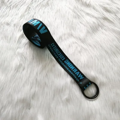black sky blue Harajuku Мужской Женский унисекс холщовый нейлоновый длинный ремень поясной ремень Мини Тонкий вышитый буквенный принт металлическая пряжка лента джинсовый ремень - Цвет: black sky blue