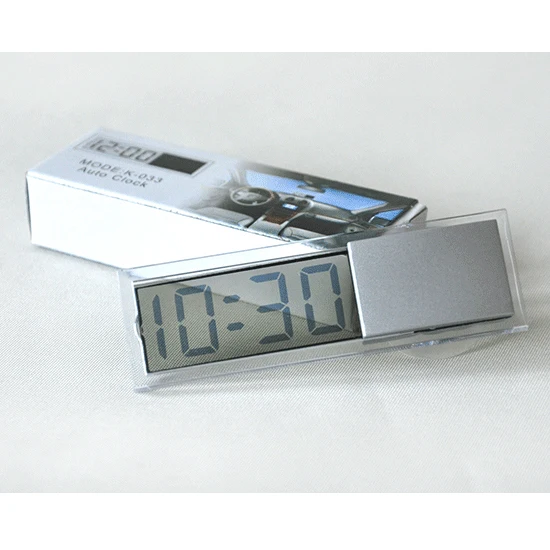 Мини винтажные автомобильные часы с ЖК дисплеем и присоской|clock digital|clock roomclock portable