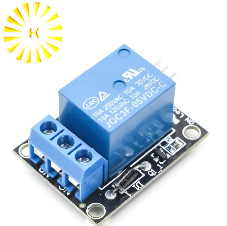 

1pcs KY-019 5V One 1 Channel Relay Module Board Shield For PIC AVR DSP ARM Relay Connector