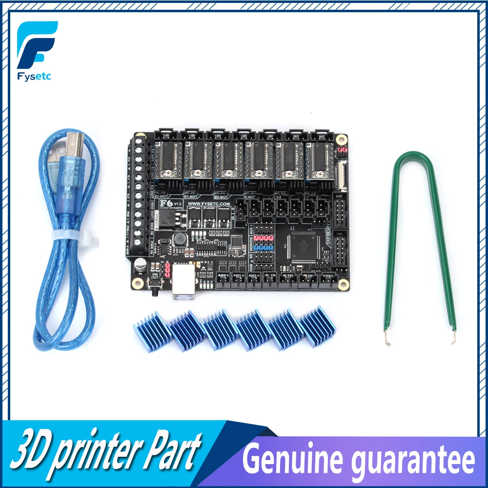 ^*Best Offers 6pcs LV8729 Stepper Motor Driver + FYSETC F6 Board ALL-in-one Electronics Solution F6 V1.3 For 3D Printer CNC Devices ^*Best Offers 6pcs LV8729 Stepper Motor Driver + FYSETC F6 Board ALL-in-one Electronics Solution F6 V1.3 For 3D Printer CNC Devices