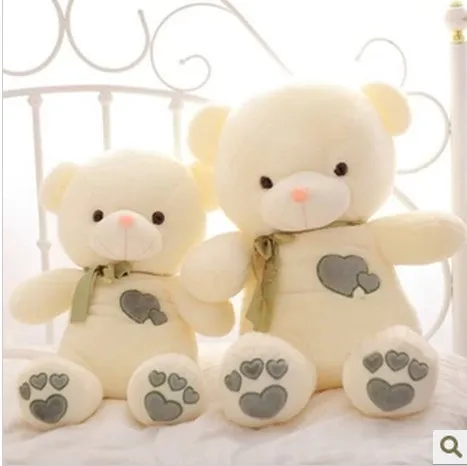 

Free shipping LOVE bear plush toy teddy bear soft stuffed toy Christmas gift