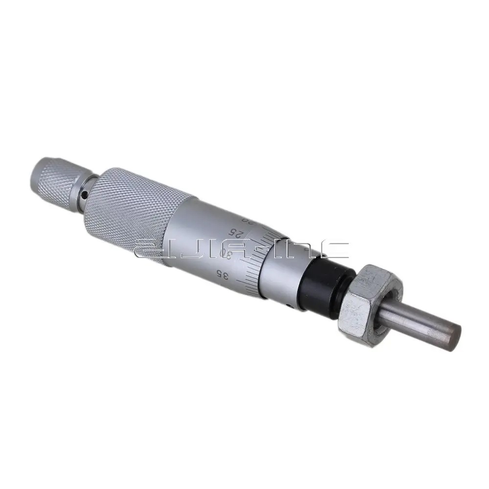 Precise 0-25mm Micrometer Head Measurement Measure Tool Flat Needle With Nut