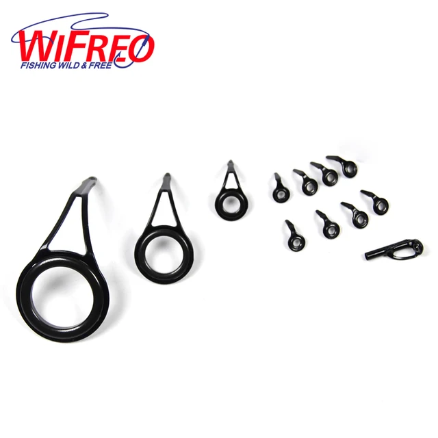 Best Offers 1 Set 12pcs Fishing Rod Eyelets Guide Rings for Lure Spinning Rods Building Rreparing DIY Best Offers 1 Set 12pcs Fishing Rod Eyelets Guide Rings for Lure Spinning Rods Building Rreparing DIY