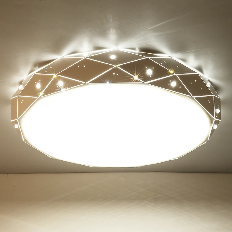 Lican White Round Led Ceiling Chandelier For Living Room Bedroom Lican White Round Led Ceiling Chandelier For Living Room Bedroom Home Ac85 265v Modern Lamp Fixture Ping Malaysia Free