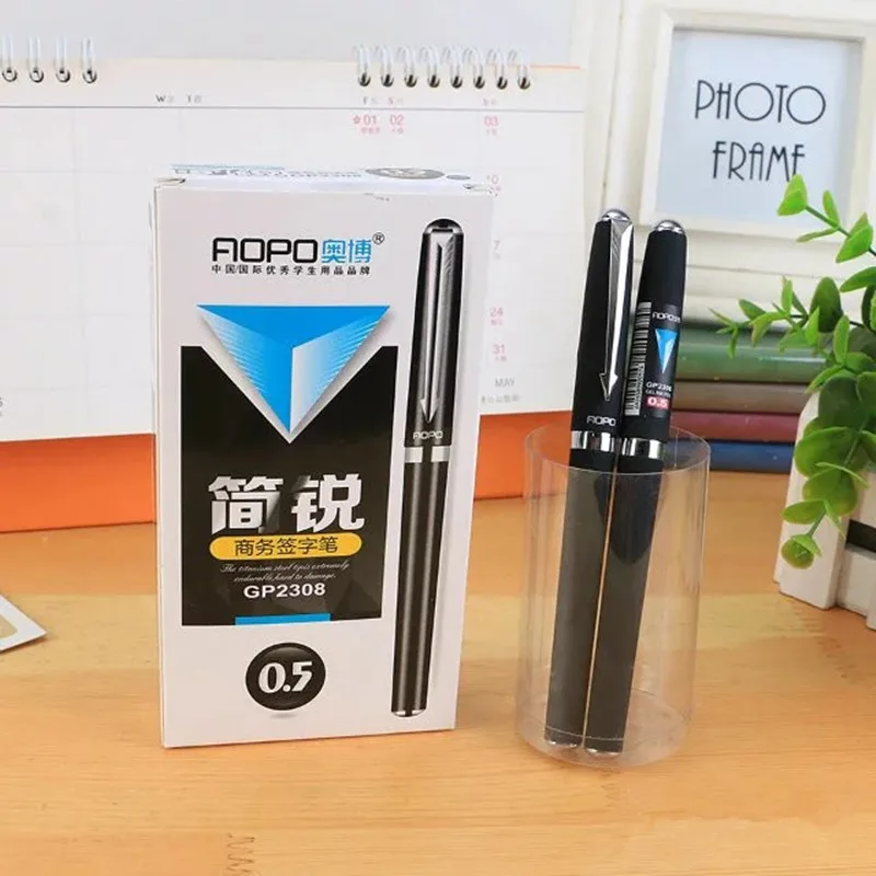 1pc Pigment Liner Art pen Black gel pen for drawing sketch cartoon