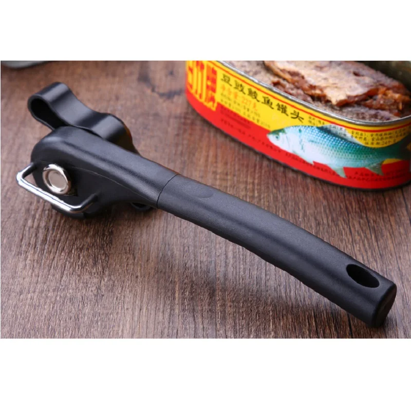 Professional Manual Side Cut Jar Tin Opener Stainless Steel Can Opener Smooth Edge Bottle Opener Easy Turn Knob Kitchen Gadgets 8
