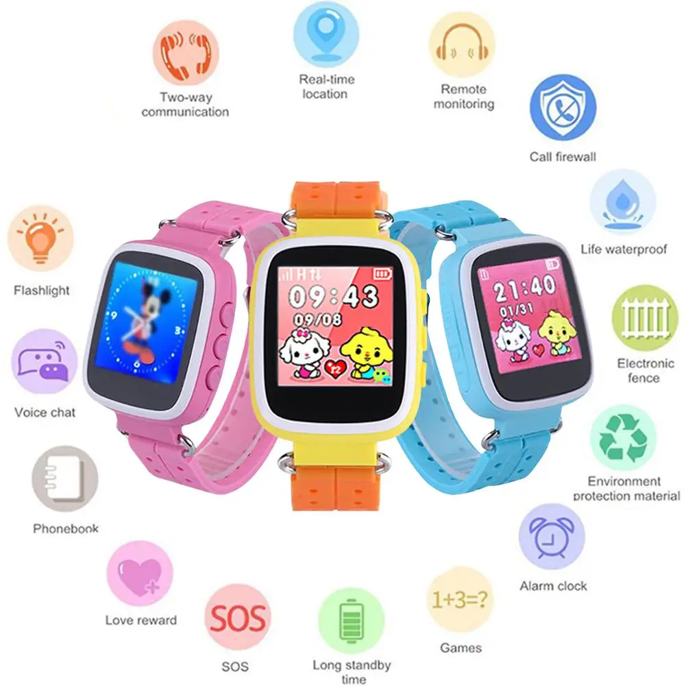 

R11 New Kids Telephone Smart Watch Student Positioning SOS Smart Watch For Boy And Girls Gift