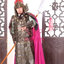 5 видов конструкций три царства период доспехи генерала театральное представление ТВ Играть использовать костюм Hanfu