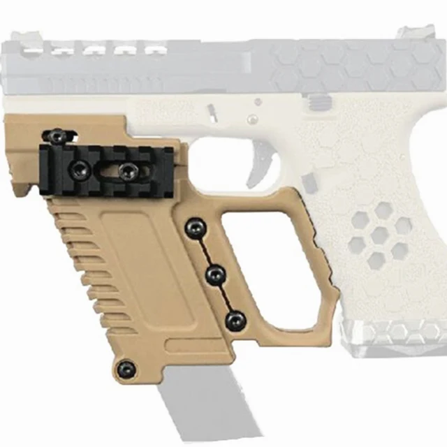 New Tactical GLOCK Magazine Extend Holder Airsoft Pistol Holster Grips
